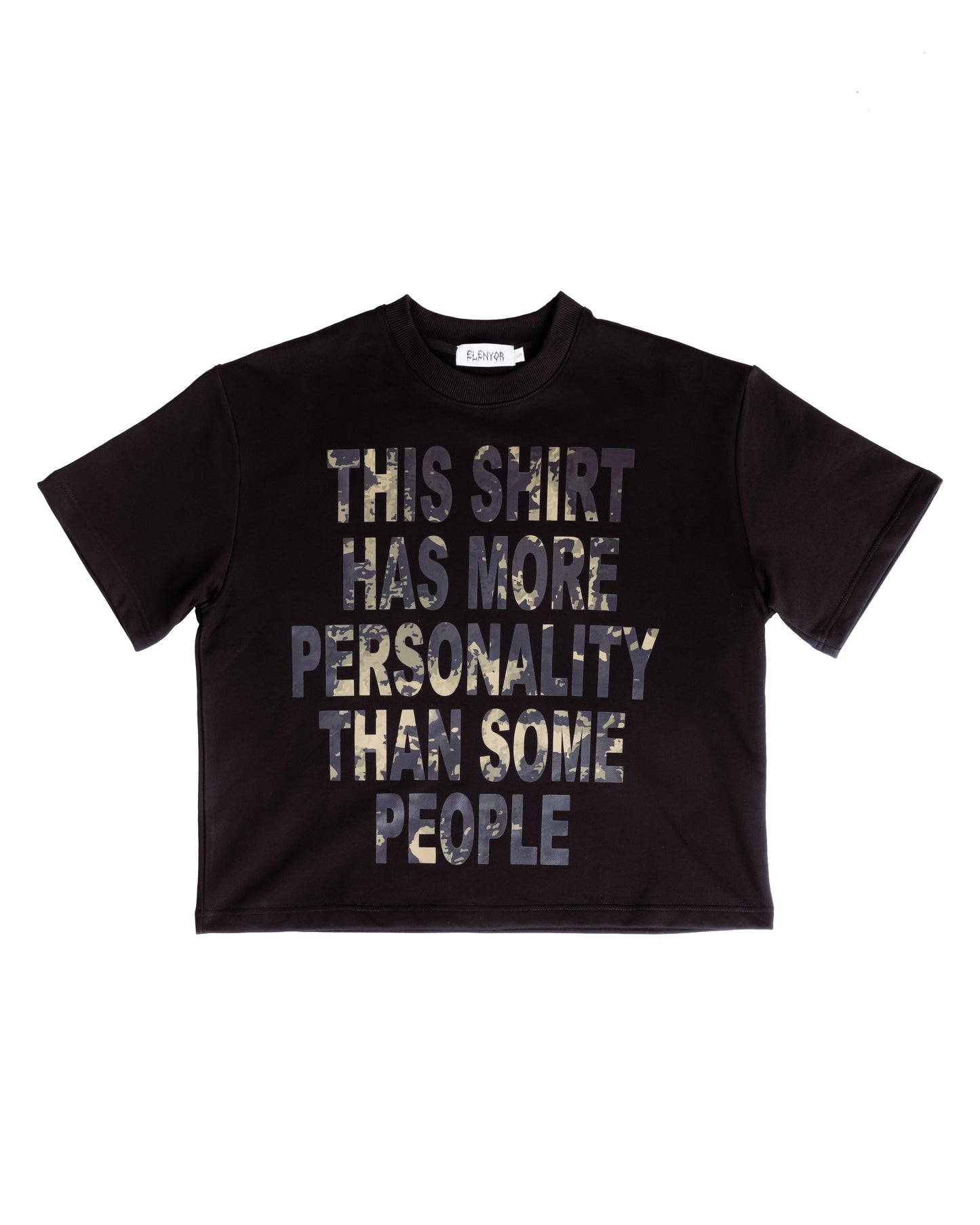 PERSONALITY TEE BLACK