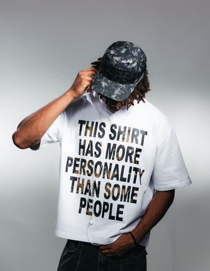 PERSONALITY TEE WHITE
