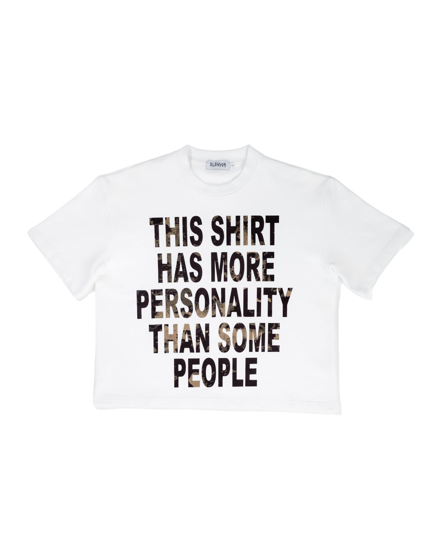 PERSONALITY TEE WHITE
