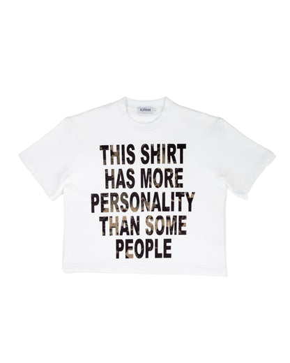 PERSONALITY TEE WHITE