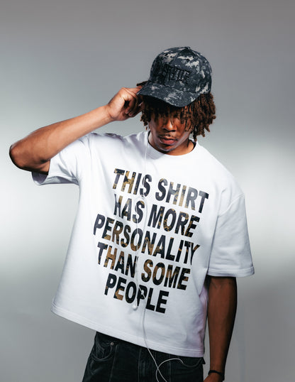 PERSONALITY TEE WHITE