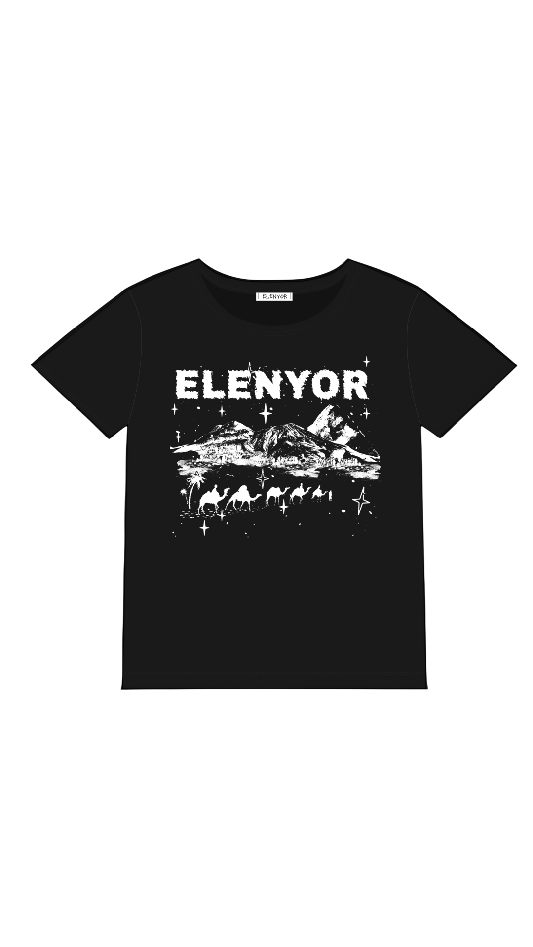 ELENYOR CAMEL T-SHIRT