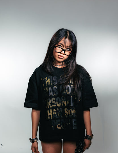 PERSONALITY TEE BLACK