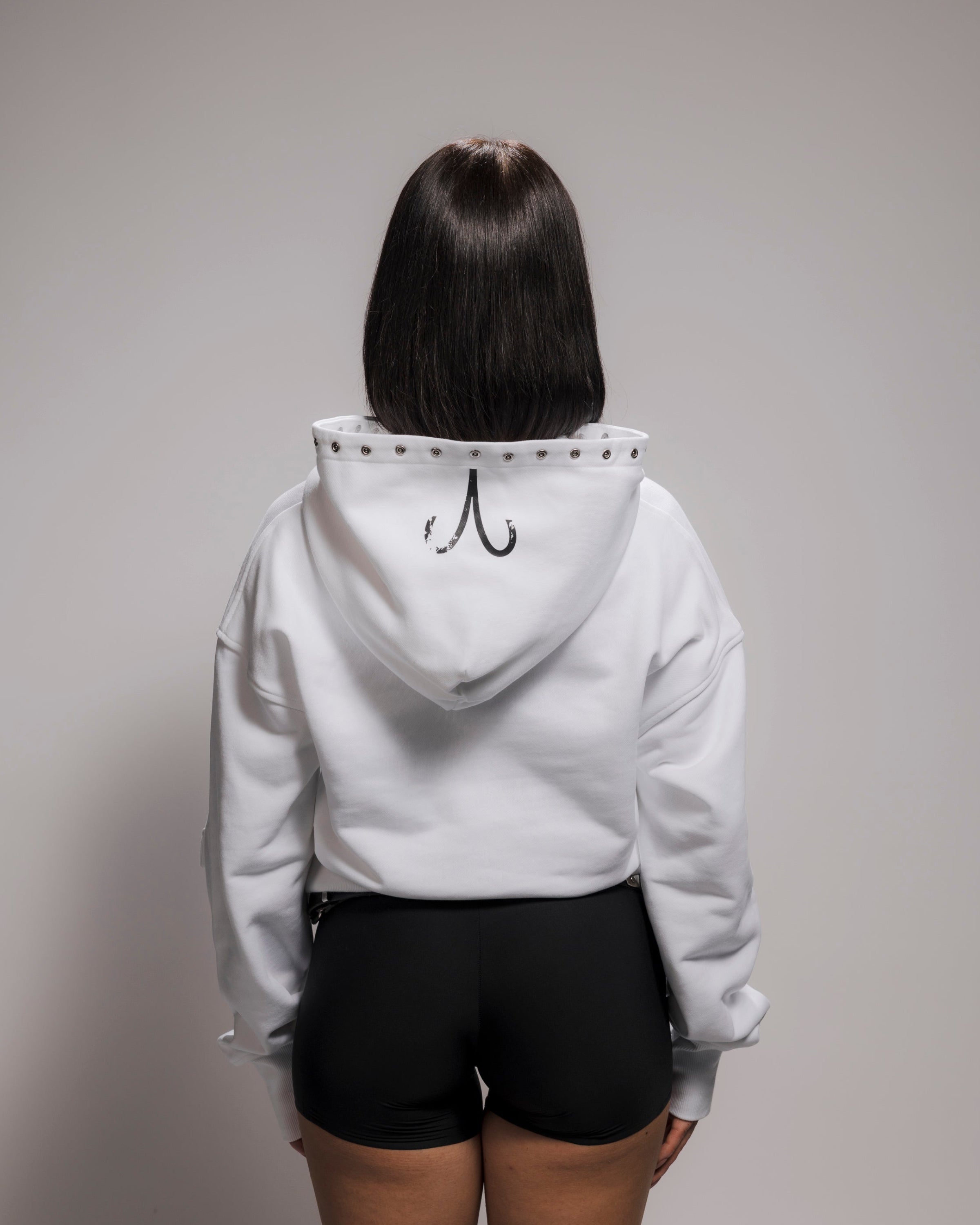 PERSONALITY WHITE HOODIE