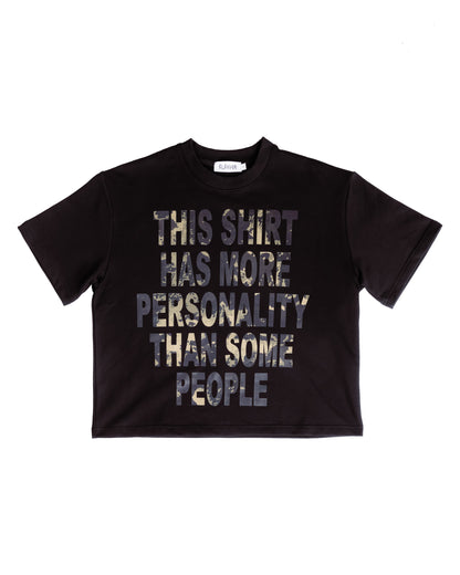 PERSONALITY TEE BLACK